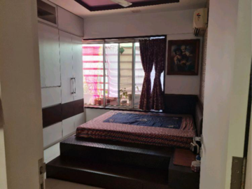 Bedroom in 3 BHK Apartment at Soham Tropical Lagoon, Kasarvadavali – for Sale