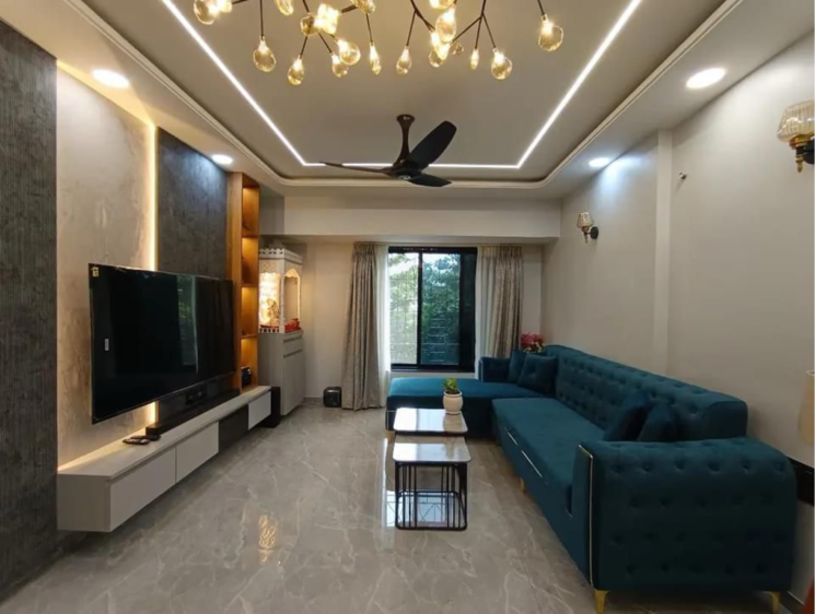 Living Room, saket-towers-chs-ltd 2 Bedroom 780 Sq.Ft. Apartment In Saket Complex Thane 7898375
