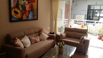Living Room in 1 BHK Apartment at Prasun Sarvam, Kharadi – for Rent