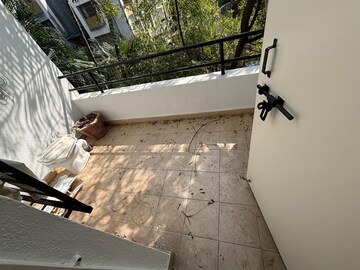 Balcony in 2 BHK Apartment at Vyas Aasawari CHS, Ideal Colony – for Rent