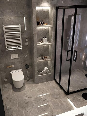 Bathroom in 2 BHK Villa at Ramohalli – for Sale