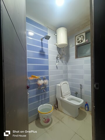 Bathroom in 1 BHK Builder Floor at Panchsheel Vihar – for Rent