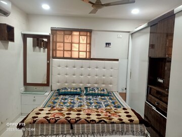 Bedroom in 3 BHK Apartment at Shanti Elixir, Mundhwa – for Rent