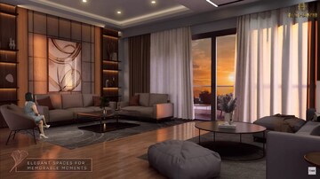 Living Room in 4 BHK Apartment at Ace Hanei, Sector 12 Greater Noida – for Sale