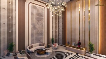 Living Room in 4 BHK Apartment at Ace Hanei, Sector 12 Greater Noida – for Sale