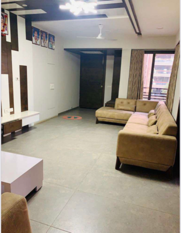 Living Room in 4 BHK Apartment at Science City – for Sale