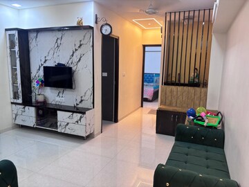 Living Room in 2 BHK Apartment at Lodha Amara, Kolshet Road – for Sale