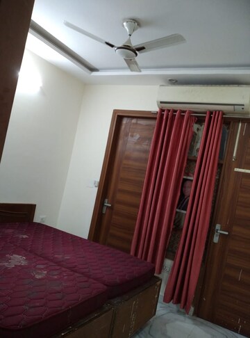 Bedroom in 1 BHK Builder Floor at JVTS Gardens, Chattarpur – for Rent