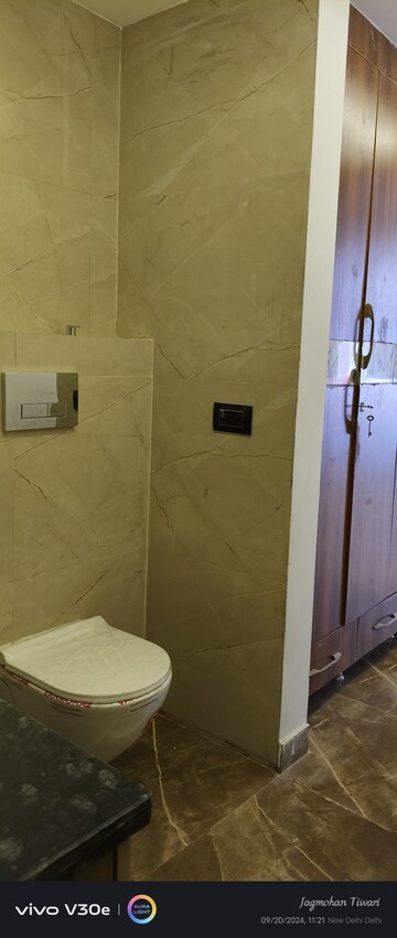 Bathroom in 3 BHK Builder Floor at Chattarpur – for Sale