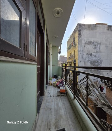 Balcony in 3 BHK Builder Floor at JVTS Gardens, Chattarpur – for Rent