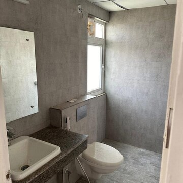 Bathroom in 3 BHK Apartment at Godrej Meridien, Mohammad Heri Village – for Rent