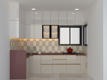 Kitchen in 3 BHK Apartment at DLF Park Place, Sector 54 – for Sale