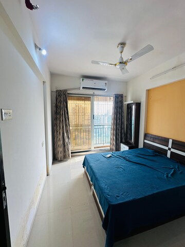 Bedroom in 1 BHK Apartment at Triveni Dynamic Ultima Bliss, Kalyan West – for Rent