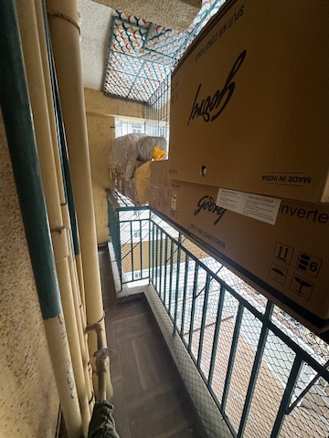 Balcony in 1 BHK Apartment at Triveni Dynamic Ultima Bliss, Kalyan West – for Rent