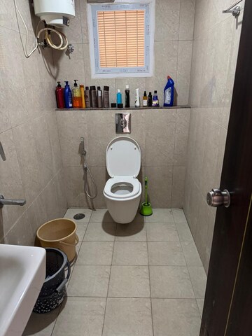 Bathroom in 2 BHK Apartment at Disha Central Park, Varthur Road – for Rent