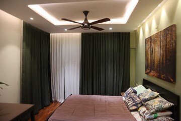 Bedroom in 3 BHK Apartment at Adani The Meadows, Near Vaishno Devi Circle On Sg Highway – for Rent