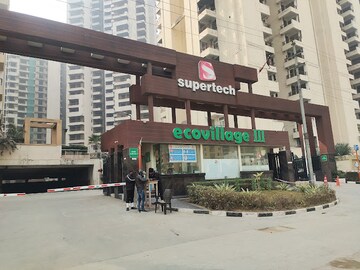 2 BHK Apartment – Exterior View View at Supertech EcoVillage III, Sector 16b Greater Noida - for Rent