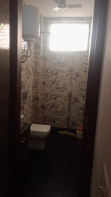 Bathroom in 2 BHK Builder Floor at Lajpat Nagar – for Rent