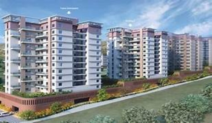 Exterior View, kumar-magna-city 3 Bedroom 1053 Sq.Ft. Apartment In Manjri Budruk Pune 7899257