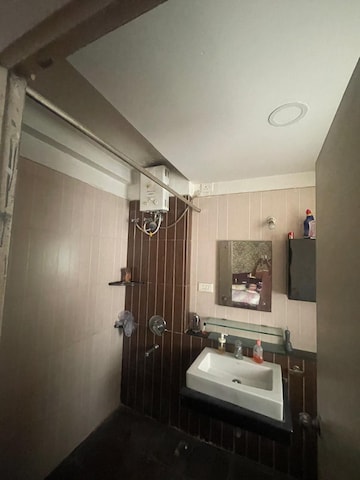 Bathroom in 2 BHK Apartment at Jains Carlton Creek Phase 2, Gachibowli – for Rent