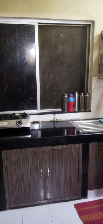 Kitchen in 1 BHK Apartment at Spaghetti Complex, Kharghar – for Rent