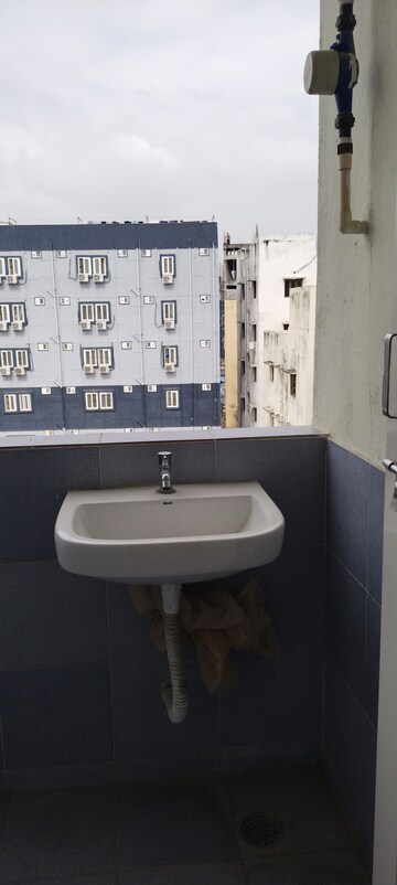 Bathroom in 1 BHK Apartment at Pavani Laxmi Nivas, Madhapur – for Rent