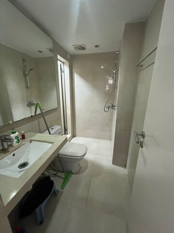 Bathroom in 3 BHK Apartment at Hiranandani Estate – for Rent