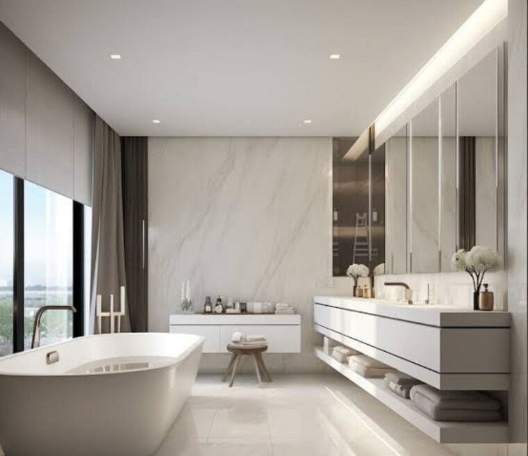 Bathroom, victoryone-amara 2 Bedroom 1050 Sq.Ft. Apartment In Sector 16 Greater Noida Greater Noida 7899443
