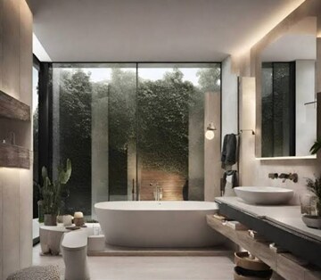 Bathroom in 2.5 BHK Apartment at Himalaya Pride, Tech Zone 4 Greater Noida – for Sale