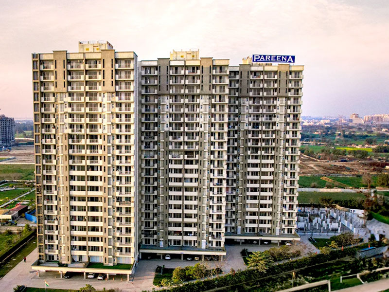 3 BHK + Servant Room 1997 Sq.Ft. Apartment in Pareena Coban Residences