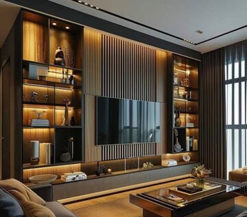 Living Room in 2 BHK Apartment at Panchsheel Greens, Sector 16 Greater Noida – for Sale