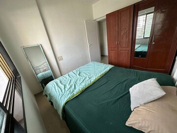 Bedroom in 3 BHK Apartment at Agarwal Vrindavan Gardens, Vasai East – for Rent