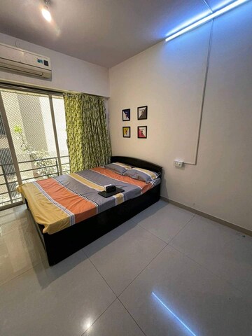 Bedroom in 3 BHK Apartment at Agarwal Vrindavan Gardens, Vasai East – for Rent