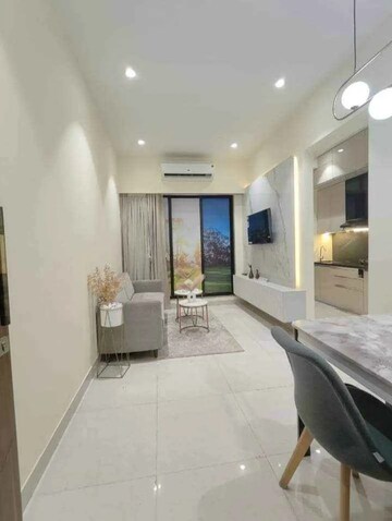 Building Lobby in 1 BHK Apartment at Ruparel Sereno, Vasai East – for Sale