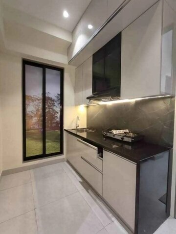 Kitchen in 1 BHK Apartment at Ruparel Sereno, Vasai East – for Sale