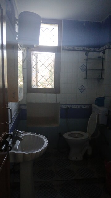 Staircase in 2 BHK Apartment at Bhagirathi Sehkari Awas, Sector 62 – for Rent