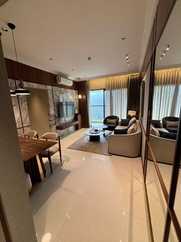 Master Bedroom in 4 BHK Apartment at Mantra Sky Homes, Magarpatta City – for Sale