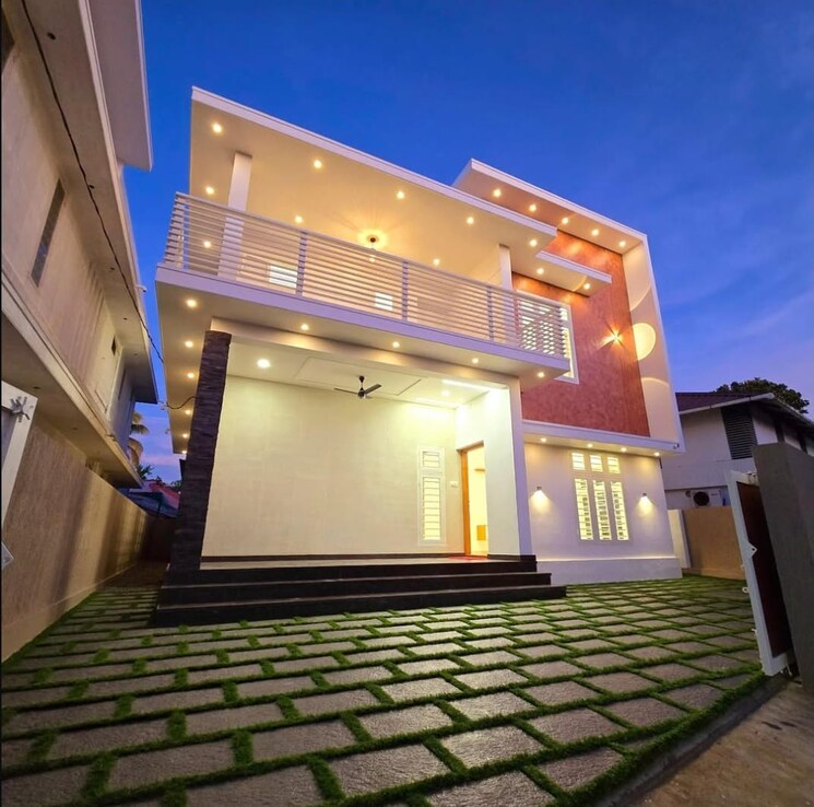 Exterior View, kallekkulangara 3 Bedroom 1200 Sq.Ft. Villa In Kallekkulangara Palakkad 7899659