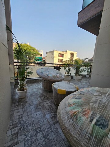 Terrace in 4 BHK Independent House at Gandhi Path – for Sale