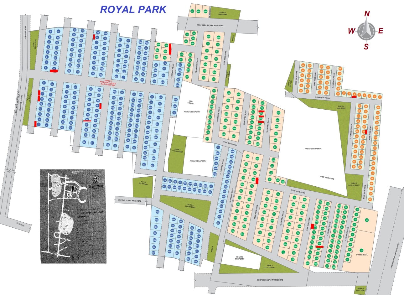 Plot For Sale in Aishwarya Royal Park Avenues Phase III
