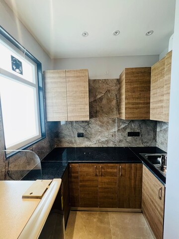Kitchen in 3 BHK Builder Floor at Ansal Sushant Lok I, Sector 43 – for Rent