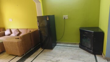 Living Room in 1 BHK Builder Floor at Palam Vihar Residents Association, Palam Vihar – for Rent