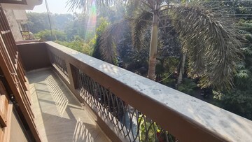 Balcony in 1 BHK Builder Floor at Palam Vihar Residents Association, Palam Vihar – for Rent