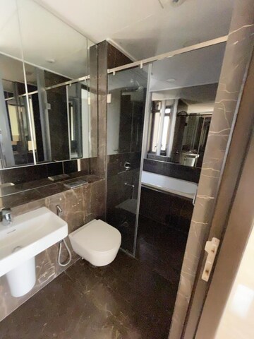 Bathroom in 4 BHK Apartment at Lodha The Park, Worli – for Rent