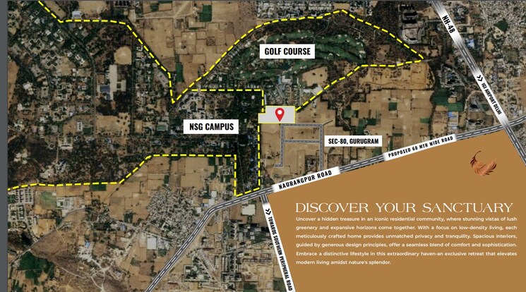 Exterior View, eldeco-fairway-reserve 3 Bedroom 2175 Sq.Ft. Apartment In Sector 80 Gurgaon 7899860