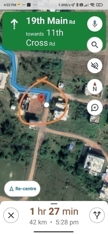  Plot – Exterior View View at Vidyaranyapura - for Sale