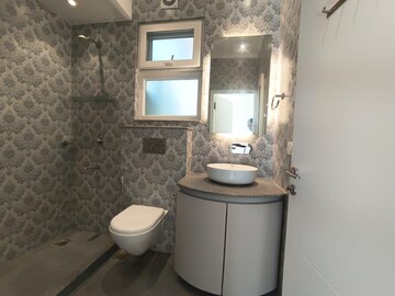 Bathroom in 3 BHK Apartment at Adani M2K Oyster Grande, Sector 102 – for Rent