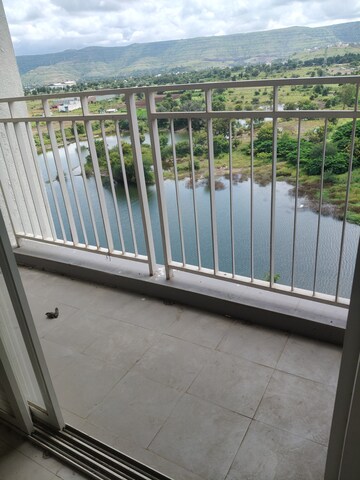 Balcony in 2 BHK Apartment at Godrej Prana, Undri – for Rent