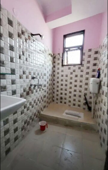 Bathroom in 2 BHK Builder Floor at Mehrauli – for Rent