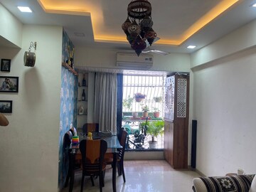Living Room in 2 BHK Apartment at Seawoods – for Rent